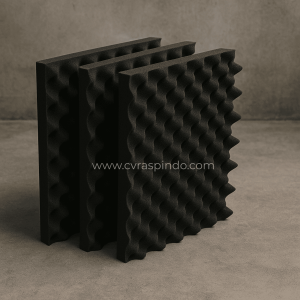 Absorber Foam Raspindo custom untuk studio dan ruang kantor