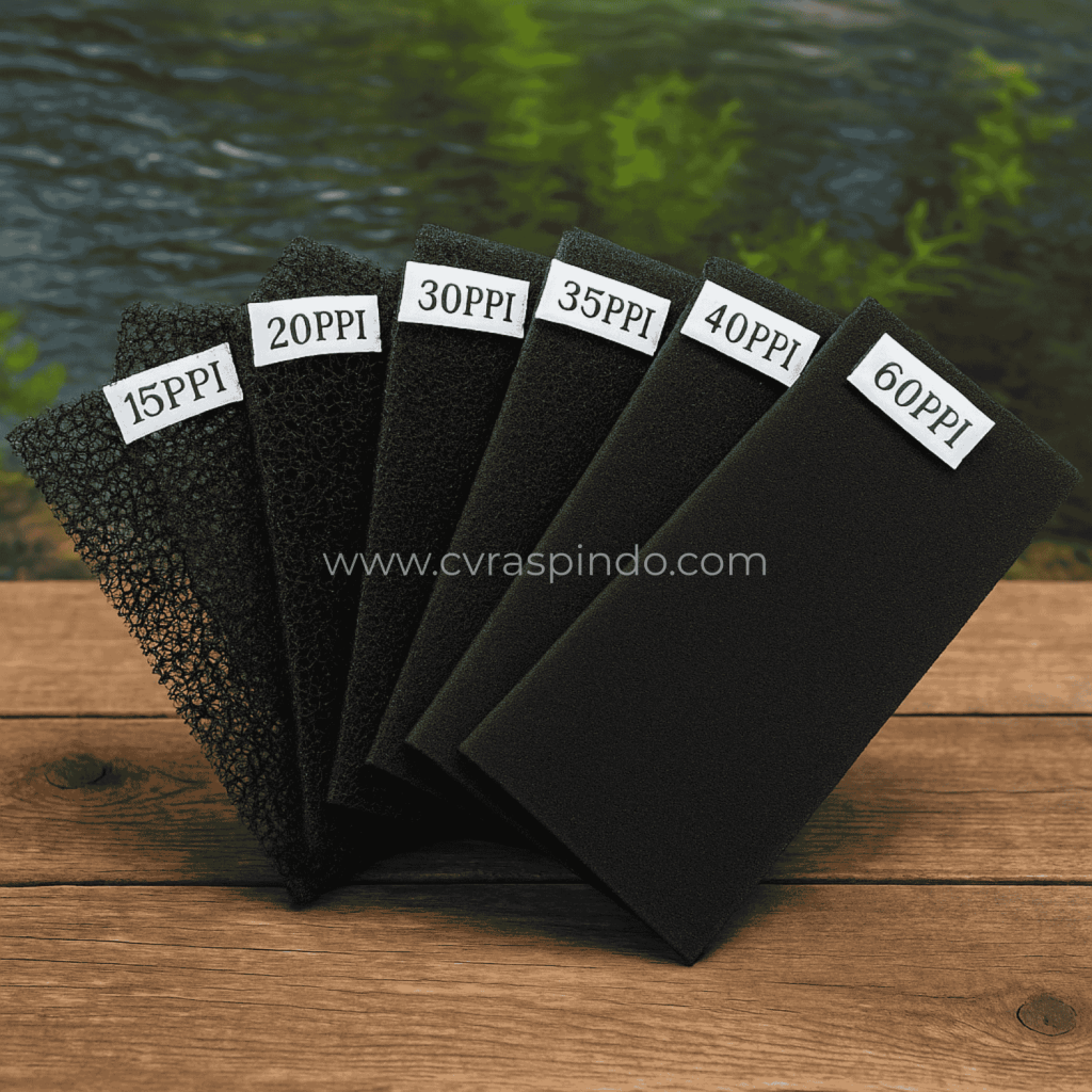 filter foam berkualitas tinggi