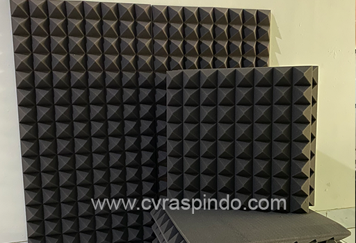 Absorber Foam Raspindo custom untuk studio dan ruang kantor