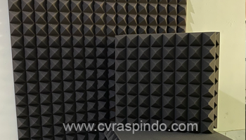 Absorber Foam Raspindo custom untuk studio dan ruang kantor