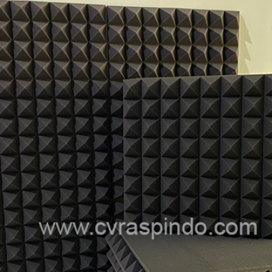 Absorber Foam Raspindo custom untuk studio dan ruang kantor